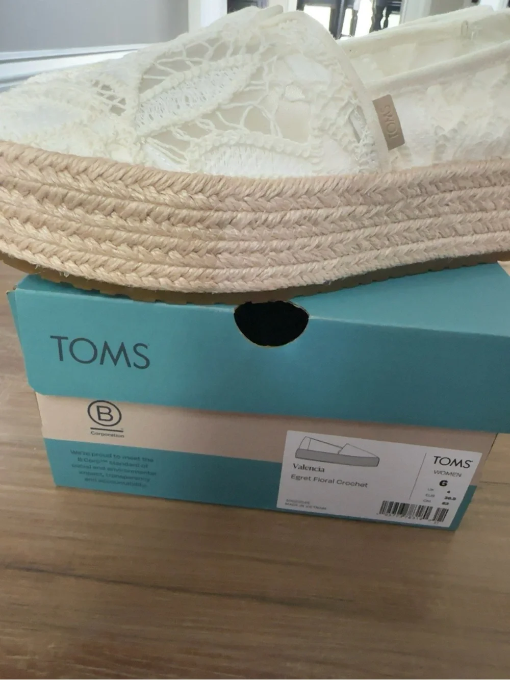Toms worn one